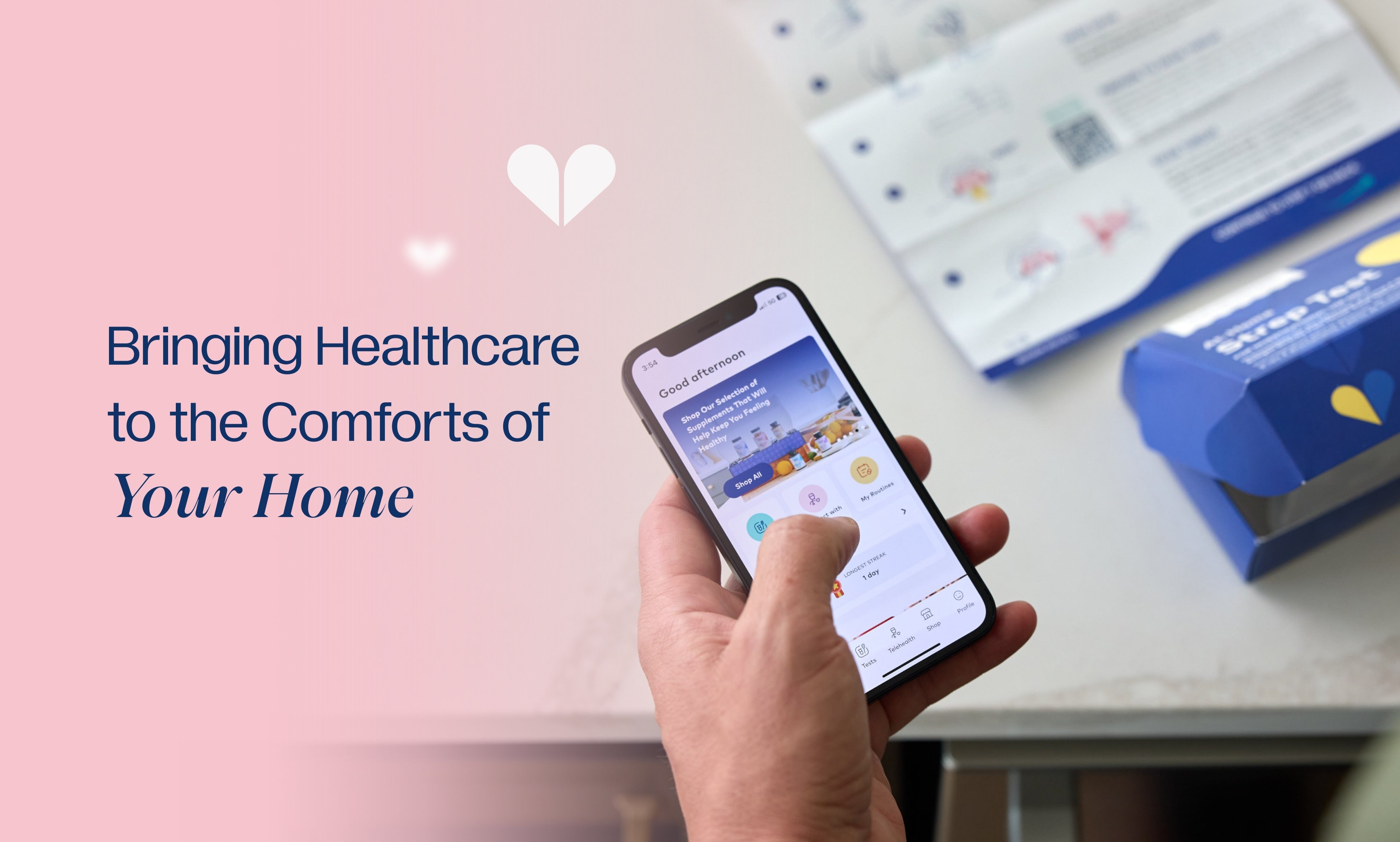 Bringing Healthcare to the Comforts of Your Home.
